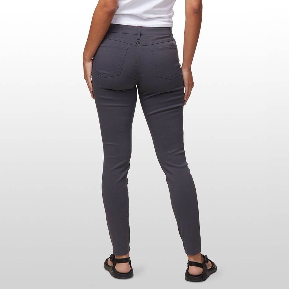prAna Women’s Dark Gray Briann Skinny Pants, Size 4 - Picture 2 of 11